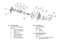 Zurn Z7300 Temp-Gard III Valve Parts Breakdown