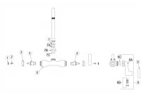 Zurn Z841 Gooseneck Parts Breakdown 