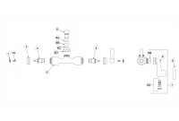 Zurn Z841 Swing Spout Parts Breakdown 