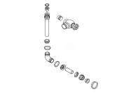 Toto VB13RB-33 1-1/2" Flush Valve Access Kit