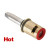 Chicago 377-XKLHJKNF Quaturn Ceramic Hot Cartridge (Long) (Discontinued)