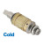 Chicago 1-099-245JKNF Quaturn Cold Control-A-Flo Compression Operating Cartridge (Short)