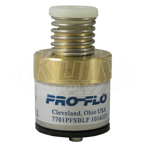 7701PFSBLF Stainless Steel Cartridge with Brass Cover 