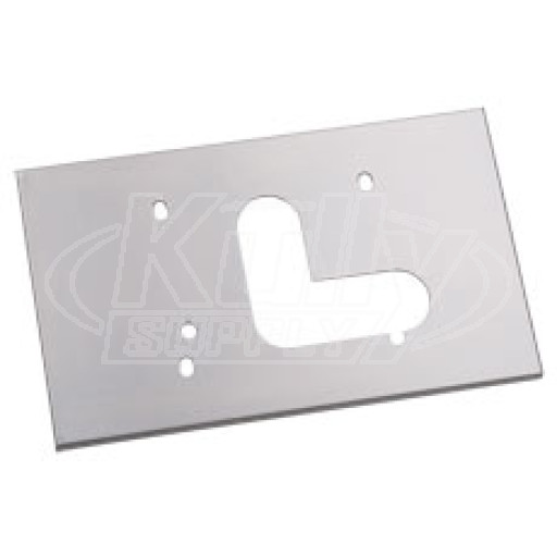 Haws BP3 Back Panel Satin Stainless Steel