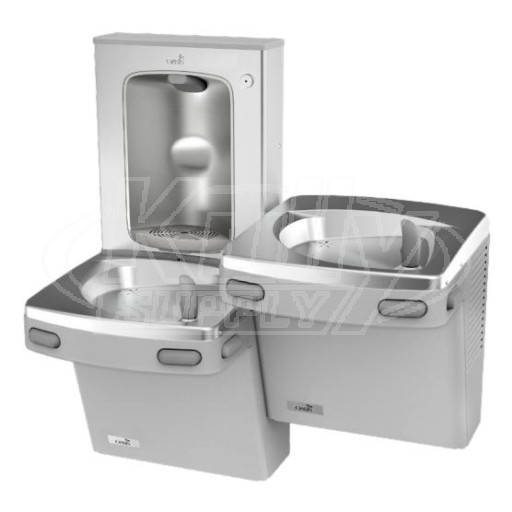 Oasis PG8SBFSL Bi-Level Stainless Steel Versacooler II w/ Mechanical Bottle Filler