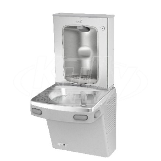 Oasis PG8FSBF VersaFiller II Filtered Stainless Steel Drinking Fountain with Manual Bottle Filler