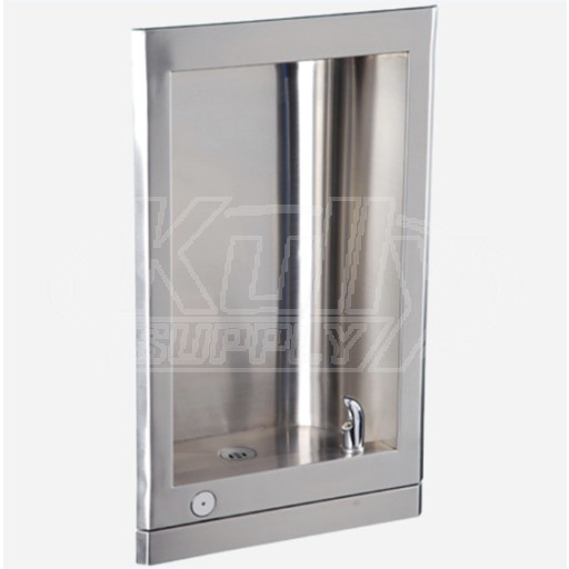 Murdock A181400S Recessed Non-Refrigerated Drinking Fountain with Stainless Bubbler