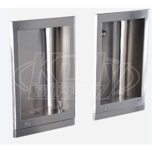 Murdock A481400S-CUSP Recessed Drinking Fountain with Cuspidor and Stainless Bubbler