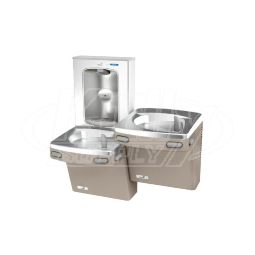 Oasis PG8EBFSL Sandstone Dual Drinking Fountain with Bottle Filler