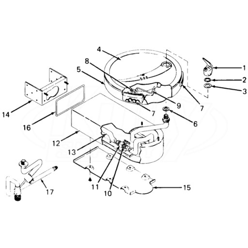 Oasis FLF140R Parts Breakdown