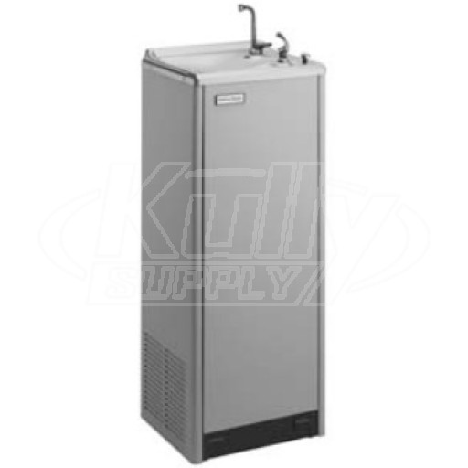 Halsey Taylor SCWT8A-CB-SS Stainless Steel Drinking Fountain with Hot Water Tap
