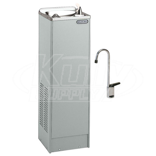 Elkay FD70010SF1Z Stainless Steel Drinking Fountain with Glass Filler
