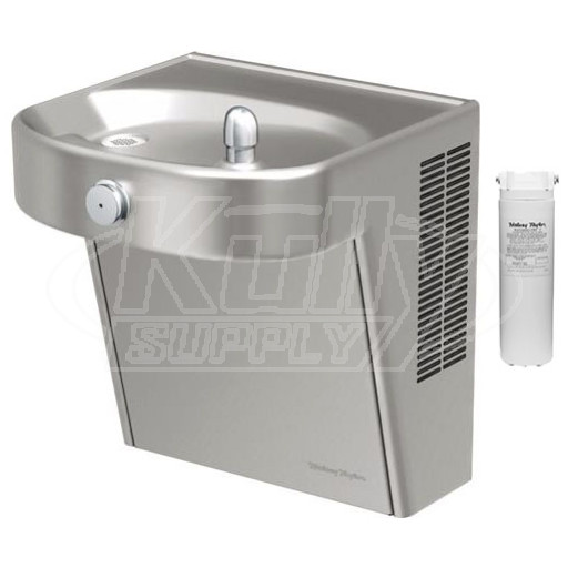 Halsey Taylor HVR8HD-WF Filtered Heavy Duty Vandal-Resistant Drinking Fountain