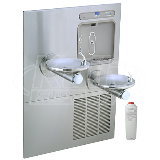 Elkay LZWS-LRPBM28K Filtered SwirlFlo Integral Bottle Filling Station