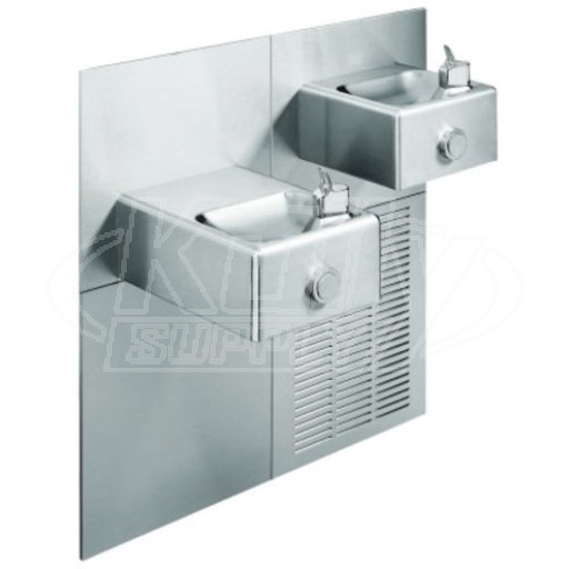 Oasis M8SCEM Sensor-Operated (lower unit only) In-Wall Dual Drinking Fountain