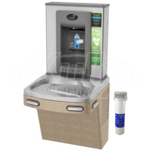 Oasis PGF8EBF Filtered Drinking Fountain with Bottle Filler