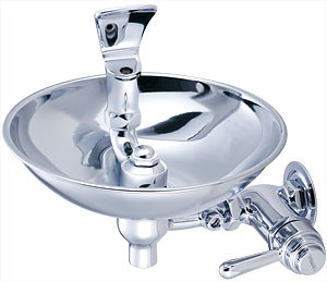 Central Brass 0366-HX8V Self-Closing Drinking Faucet 