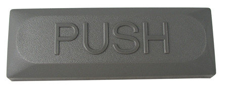 Elkay 51565C Front OR Side Push Bar Grey