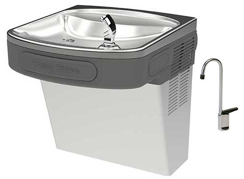 Halsey Taylor HTVZ8-NFX-SS Stainless Steel Drinking Fountain with Glass Filler