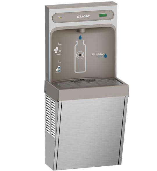 Elkay LZ8WSSSMC Filtered 8GPH Stainless Steel Surface Mount Bottle Filling Station