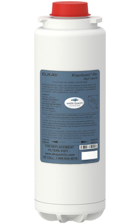 Elkay 51600C WaterSentry Plus High Capacity Replacement Filter
