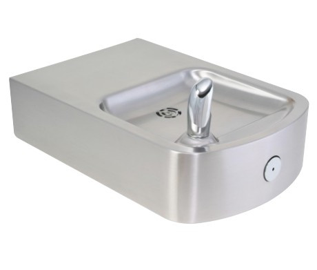 Murdock A151408S-FG Wall Mounted 18" Drinking Fountain with Stainless Bubbler