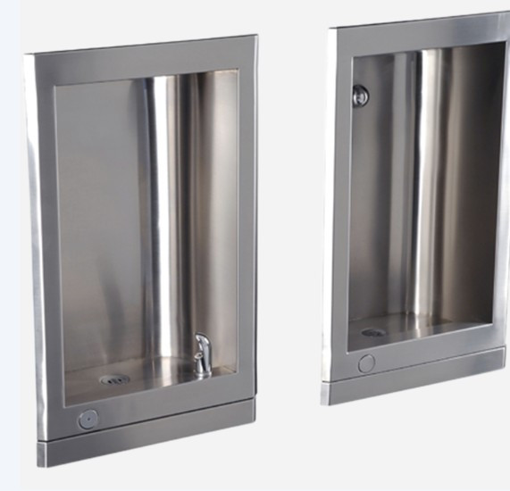 Murdock A181400F-CUSP Recessed Non-Refrigerated Drinking Fountain with Cuspidor and Flexible Bubbler