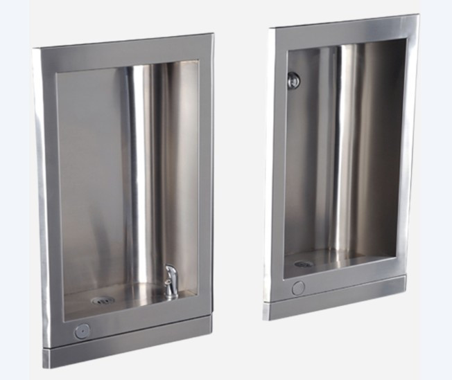 Murdock A181400S-CUSP Recessed Non-Refrigerated Drinking Fountain with Cuspidor and Stainless Bubbler