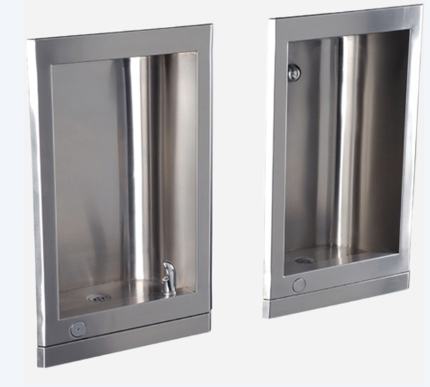 Murdock A481400S-CUSP Recessed Drinking Fountain with Cuspidor and Stainless Bubbler