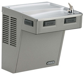 Elkay EMABFVRDS Stainless Steel NON-REFRIGERATED Drinking Fountain with Vandal-Resistant Bubbler