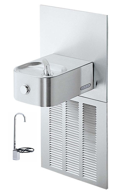 Elkay ERFP8FK In-Wall Drinking Fountain with Glass Filler