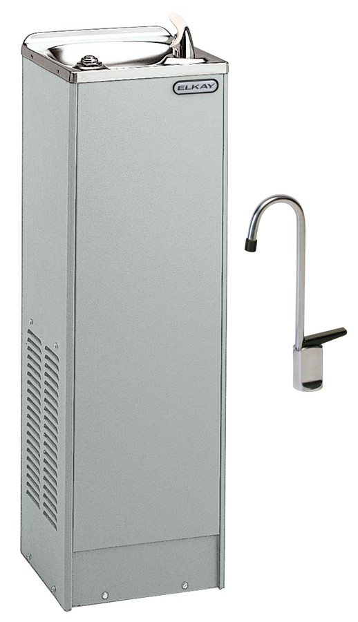 Elkay FD7003SF1Z Stainless Steel Drinking Fountain with Glass Filler