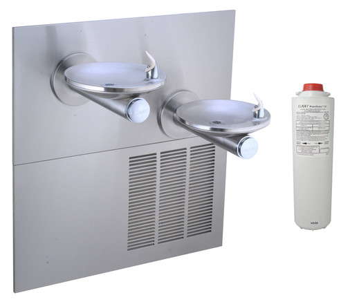 Elkay LRPB28K Filtered In-Wall Dual Drinking Fountain