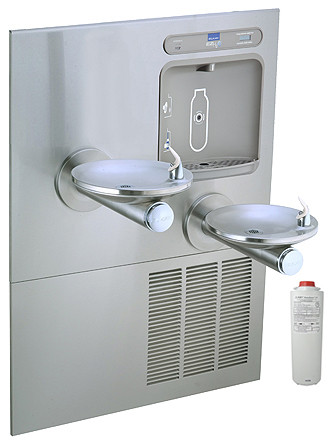 Elkay LZWS-LRPBM28K Filtered SwirlFlo Integral Bottle Filling Station