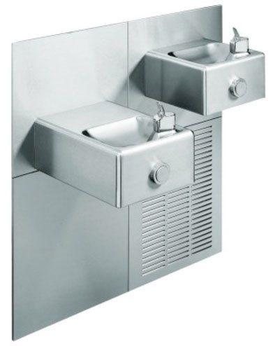 Oasis M8SCEM Sensor-Operated (lower unit only) In-Wall Dual Drinking Fountain
