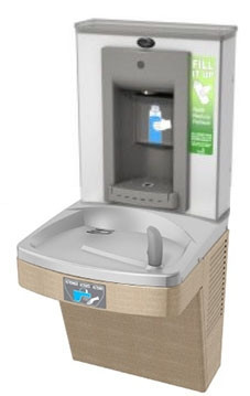 Oasis PG8EBFT Sensor-Operated Drinking Fountain with Bottle Filler