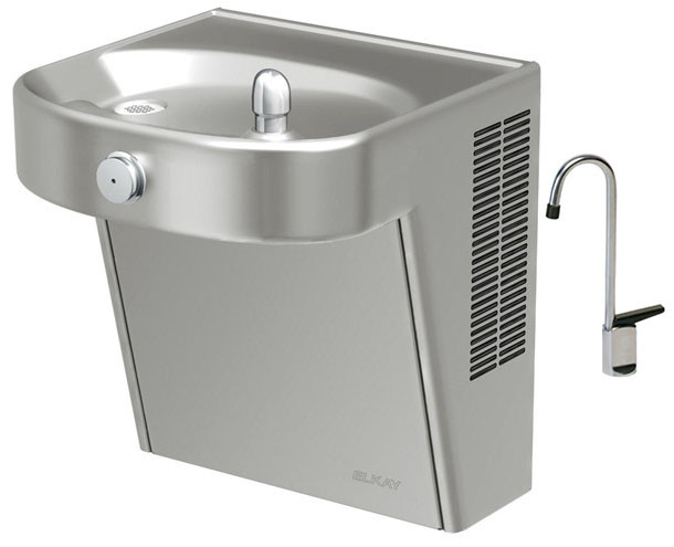 Elkay VRCHD8SF Heavy Duty Vandal-Resistant Drinking Fountain with Glass Filler