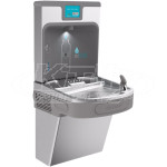 Elkay Enhanced EZH2O LZS8WSSP Filtered Stainless Steel Drinking Fountain with Bottle Filler