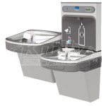 Configuration 3, Left-hand high and right-hand low w/ bottle filler