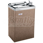 Oasis PLF14MH Stainless Steel Drinking Fountain with Hot Water Tap