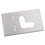 Haws BP3 Back Panel Satin Stainless Steel