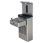Haws 1211SH Sensor-Operated Drinking Fountain with Bottle Filler