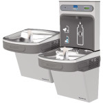 Configuration 3, Left-hand high and right-hand low w/ bottle filler