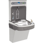 Elkay EZH2O LZSG8WSSK GreenSpec Filtered Stainless Steel Drinking Fountain with Bottle Filler