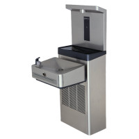 Haws 1211SH Sensor-Operated Drinking Fountain with Bottle Filler