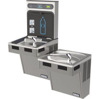 Hasley Taylor HydroBoost HTHB-HAC8BLPV-NF Dual Drinking Fountain with Bottle Filler