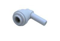 Elkay 70817C John Guest Fitting, 1/4" 90* Elbow F & M