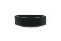 Oasis 031375-005 Black Round Drip Tray