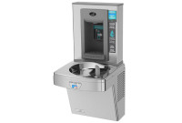 Oasis PG8EBFT Stainless Steel Sensor-Operated Drinking Fountain with Bottle Filler