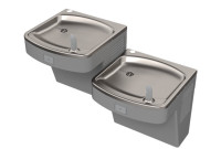 Murdock A172408F-UG Stainless Steel Bi-Level Wall Mount Drinking Fountain
